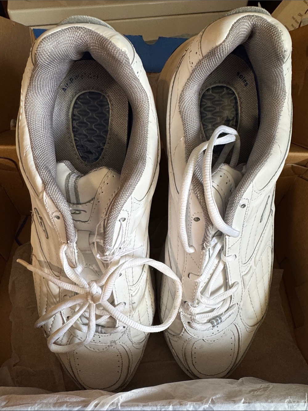 Dr. Scholl's White Men's Athletic Sneakers